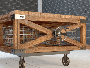 coffee table ct3 3D 模型