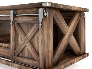coffee table ct4 3D Model