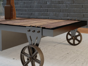 coffee table ct7 Modèle 3D