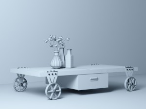 coffee table ct7 Modèle 3D