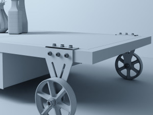 coffee table ct7 Modèle 3D