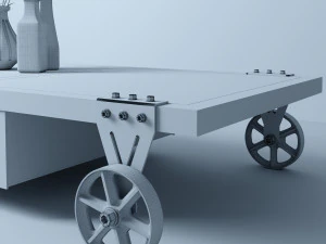 coffee table ct7 3D Model