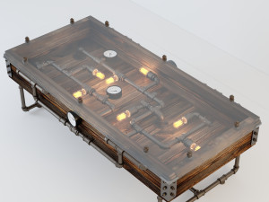coffee table ct8 3D 模型