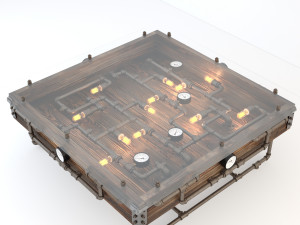coffee table ct9 3D 模型