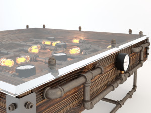 coffee table ct9 Modèle 3D