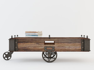 coffee table ct10 3D 模型