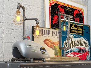 industrial desk lamp d1 3D-Modell