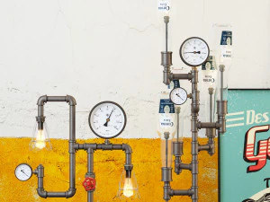 end&uuml;striyel masa lambası d6 3D Model