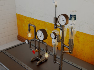 industrial desk lamp d6 3D Model
