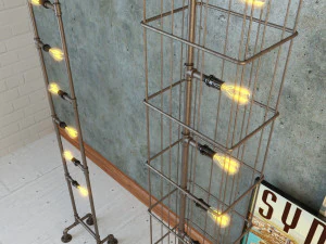 industrial floor lamp l1 3D Model