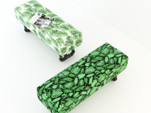 tropical bench tb1 3D Модель