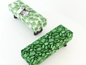tropical bench tb1 3D Model