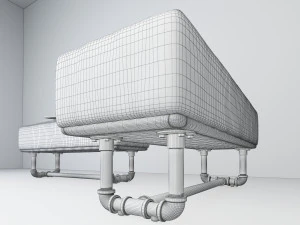 tropical bench tb1 3D Model