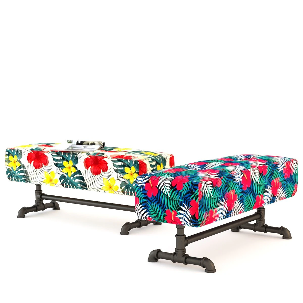 panca tropicale tb2 Modello 3D .c4d .max .obj .3ds .fbx .stl .blend