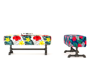 tropical bench tb2 Modello 3D