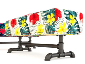 panca tropicale tb2 Modello 3D