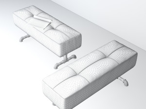 tropical bench tb2 Modello 3D