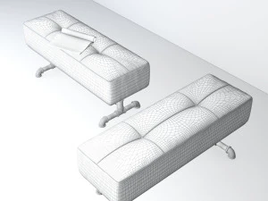 panca tropicale tb2 Modello 3D