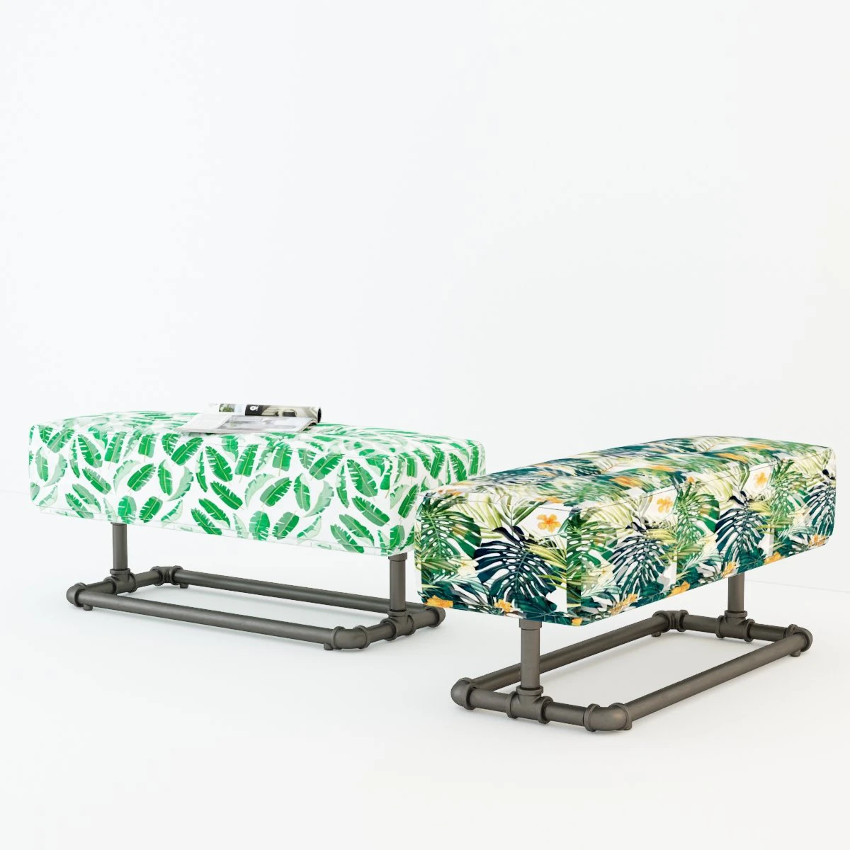 panca tropicale tb3 Modello 3D .c4d .max .obj .3ds .fbx .stl .blend 