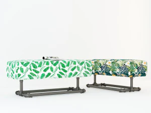 panca tropicale tb3 Modello 3D