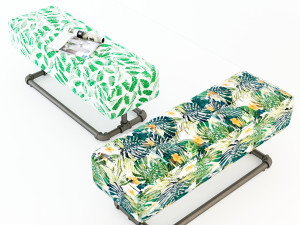 tropical bench tb3 3D Модель