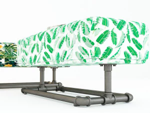 panca tropicale tb3 Modello 3D