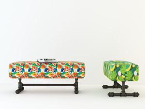 tropical bench tb4 3D Модель