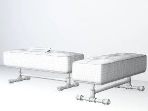 banco tropical tb4 Modelo 3D