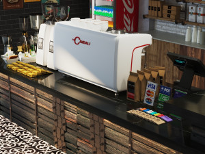 coffee bar cb01 3D मॉडल