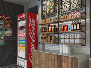 coffee bar cb01 3D मॉडल