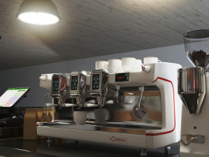coffee bar cb01 3D मॉडल