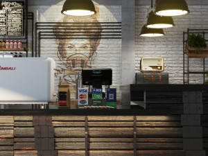 coffee bar cb01 3D मॉडल