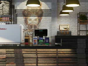 コーヒーバー CB01 3Dモデル