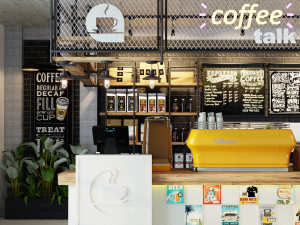 coffee bar cb02 3D Model
