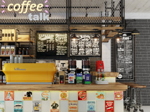 coffee bar cb02 3D Model