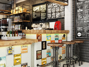 coffee bar cb02 3D Model