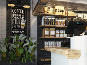 coffee bar cb02 3D Model