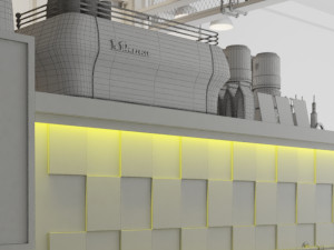coffee bar cb02 3D Model