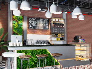 coffee bar cb03 Modello 3D