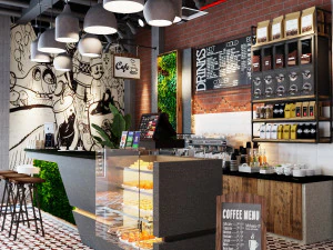 coffee bar cb03 3D Model