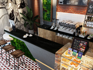 coffee bar cb03 Modello 3D