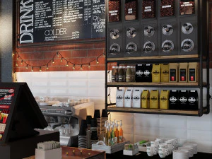 coffee bar cb03 3D Model