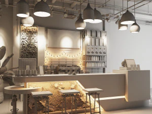 coffee bar cb03 3D Model