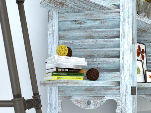 vintage shelves vs1 3D Model