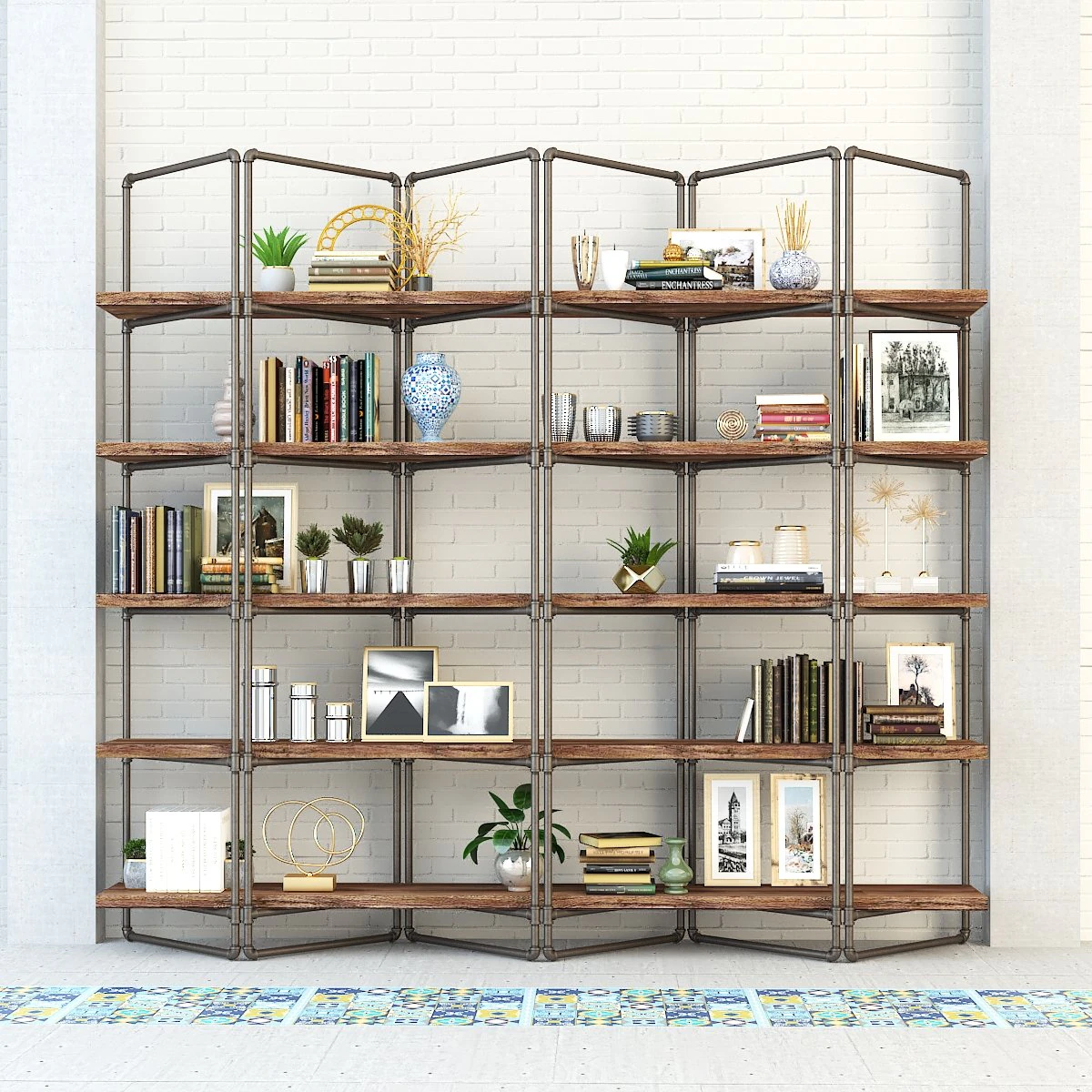 vintage shelves vs2 3D Model .c4d .max .obj .3ds .fbx .stl .blend 