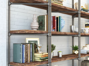 vintage shelves vs2 3D Model