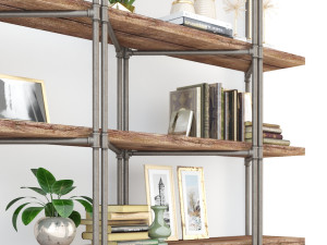vintage shelves vs2 3D Model