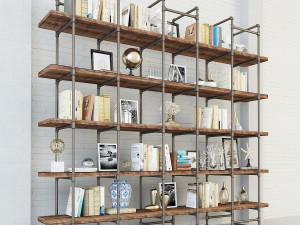 vintage shelves vs3 Modelo 3D