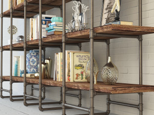 vintage shelves vs3 Modelo 3D