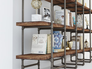 vintage shelves vs3 Modelo 3D